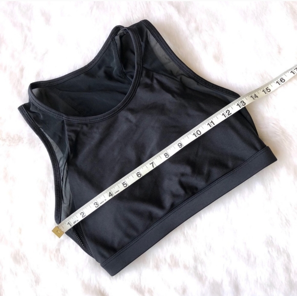 Fabletics Mesh Sports Bra Crop Top - Picture 3 of 6
